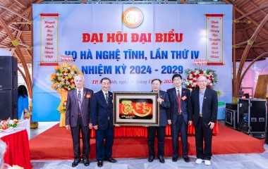 Đại hội Đại biểu Họ Hà Nghệ Tĩnh lần thứ IV, nhiệm kỳ 2024 – 2029